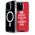 Keep Calm and Carry On iPhone 15 Pro MagSafe Case